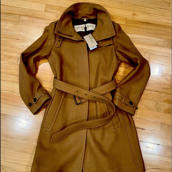 Burberry Brit Rushworth Wool Cashmere coat NWT MSRP $895 - Picture 2 of 14